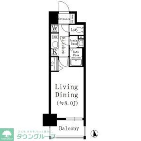 Parkbear大須の物件間取画像